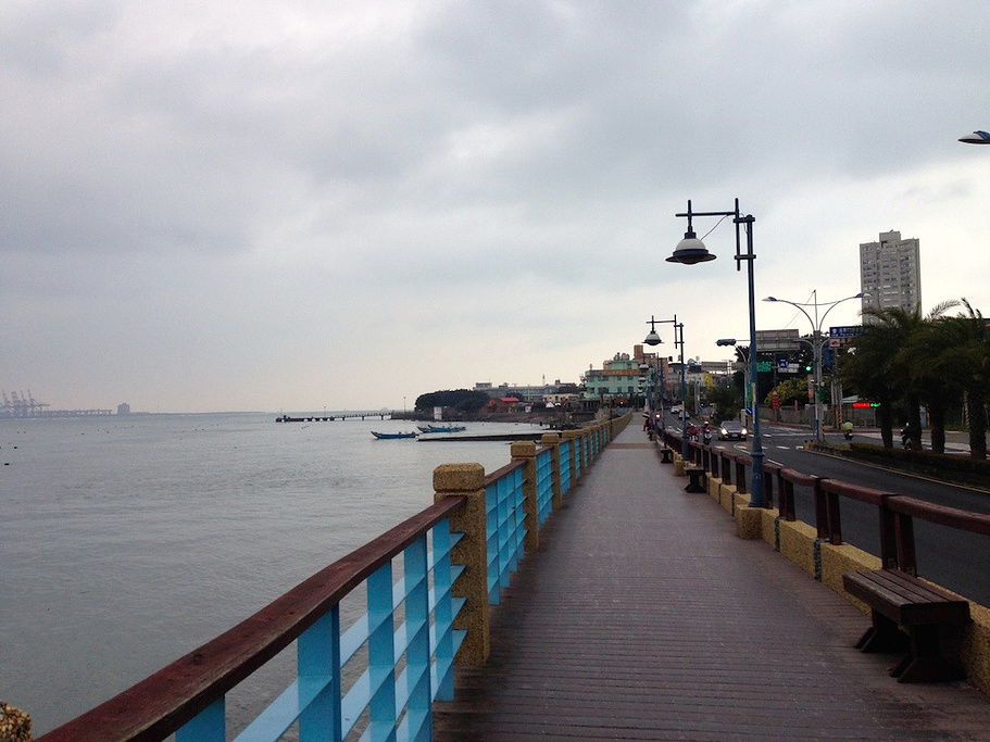 去了淡水周杰伦拍不能说的秘密的淡江中学之后去了淡水老街台湾这么舍