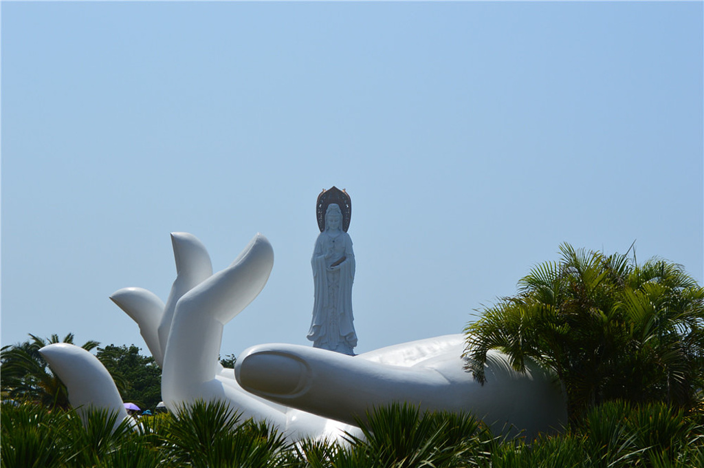 游玩路线推荐不二法门南山寺观音像尼泊尔馆小月湾鉴真寺热门的景点人