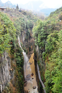 云龙河地缝旅游景点攻略图