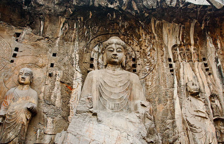 "门票120元，是西山石窟——东山石窟——白园——香山寺，四个景点的联票。开凿于北魏孝文帝迁都洛阳时期_龙门石窟"的评论图片