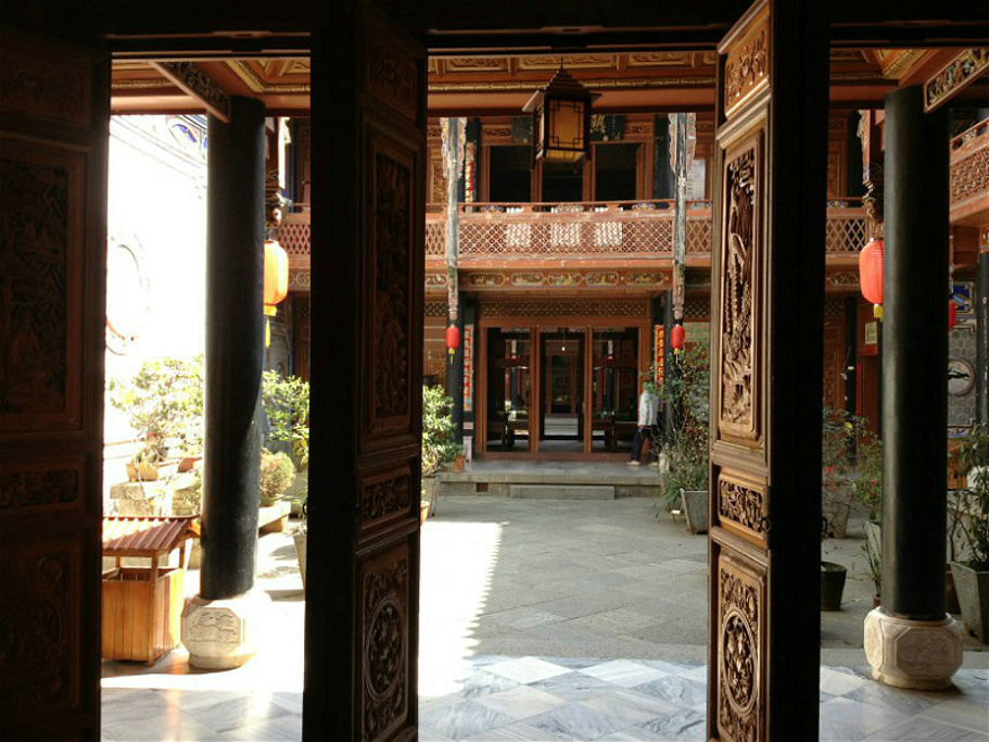 云南喜洲白族民居