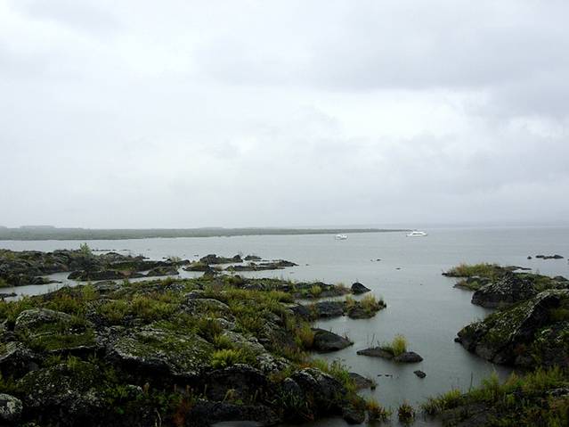 火山堰塞湖观光区
