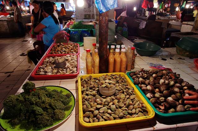 薄荷岛海鲜市场