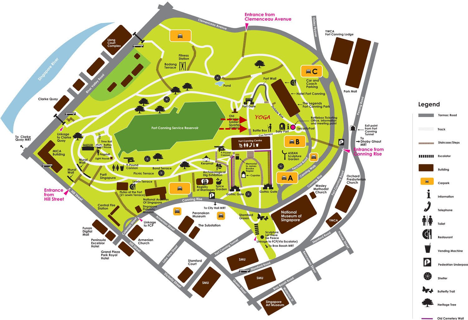 来到福康宁公园时我若喜若惊因为准备的攻略上完全没讲到这个公园