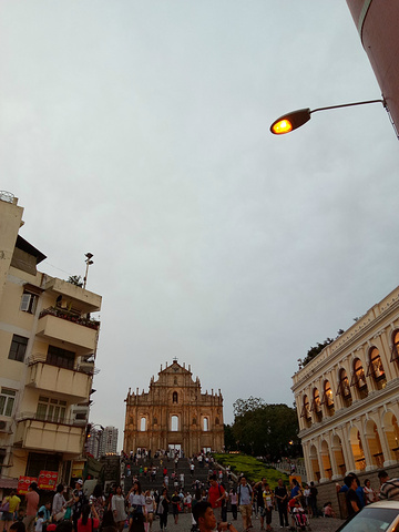 2017.三巴,是澳门的标志性建筑物之一,这里在2