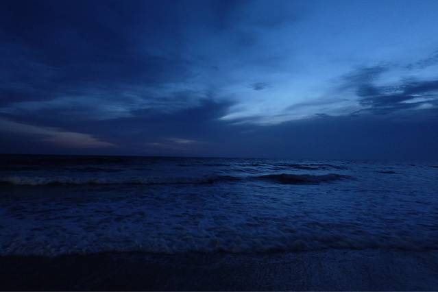 海夜晚,风景图片,动漫_大山谷图库