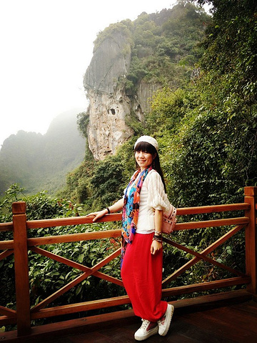 下龙湾一日游,可惜今天天气不好,不然一定很美