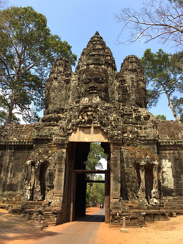 吴哥通王城胜利门