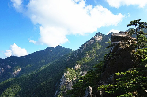 天堂寨风景区旅游景点攻略图