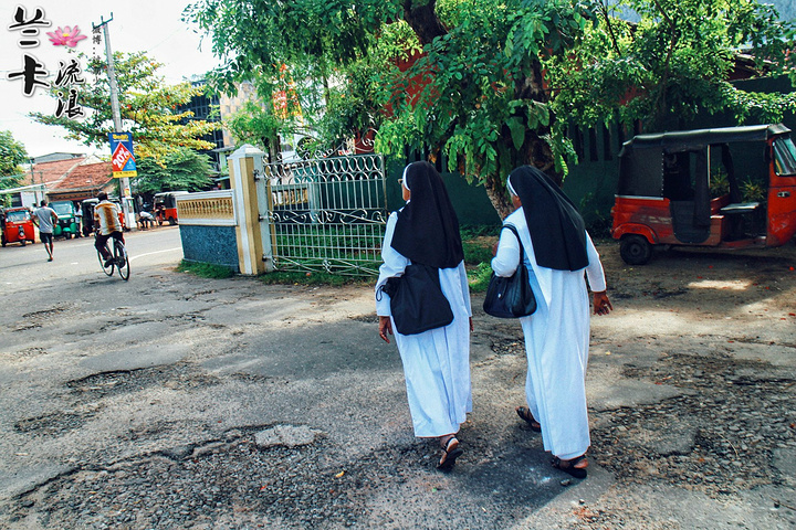 St Mary's Church 圣玛丽教堂,到了。斯里兰卡的