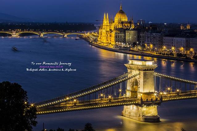 布达佩斯,圣托里尼,爱在日落黄昏时