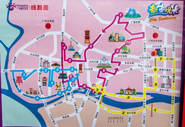 一塔倾城,十月登高我用上帝视角看广州