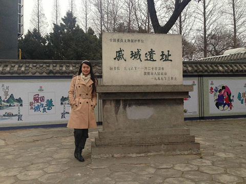 戚城文物景区旅游景点攻略图