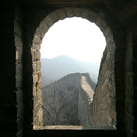 2018慕田峪长城:旅客比较少,以外国旅客居多,但