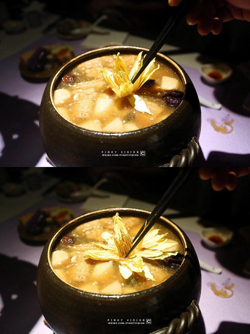 2025食养山房美食餐厅,松露焦糖奶酪也是非常好吃