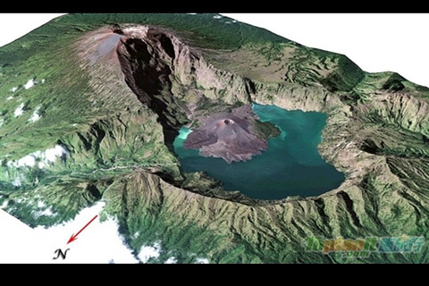 林贾尼火山旅游景点攻略图