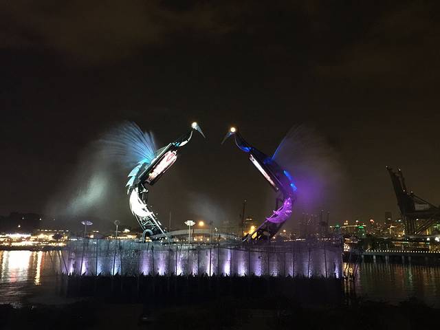 新加坡圣淘沙仙鹤芭蕾表演