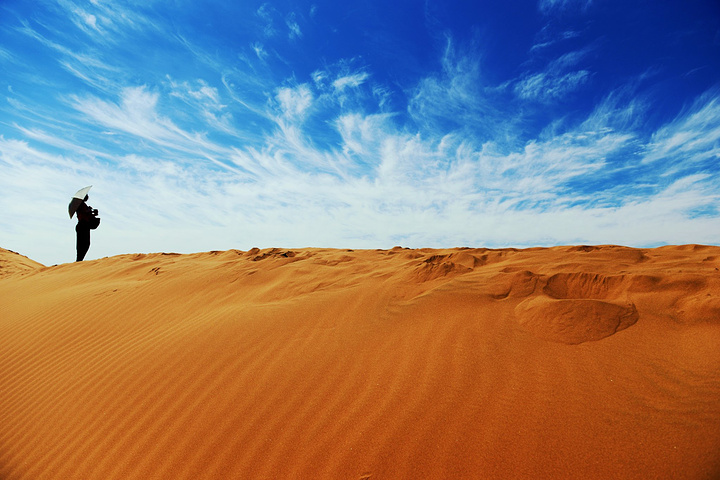 沙波头有大漠风光江南美景让眼睛可看镜头可摄又有滑沙乘羊皮筏子漂流