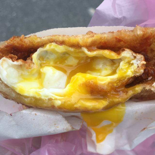 老牌炸蛋葱油饼