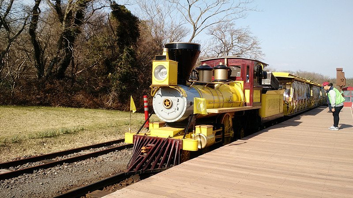 是目前济州岛唯一一个以火车旅行为主题的大型生态公园,用小火车将四