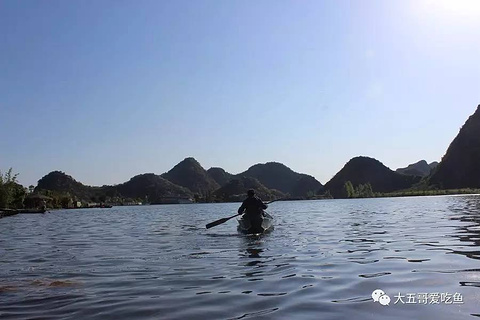 普者黑湖旅游景点攻略图