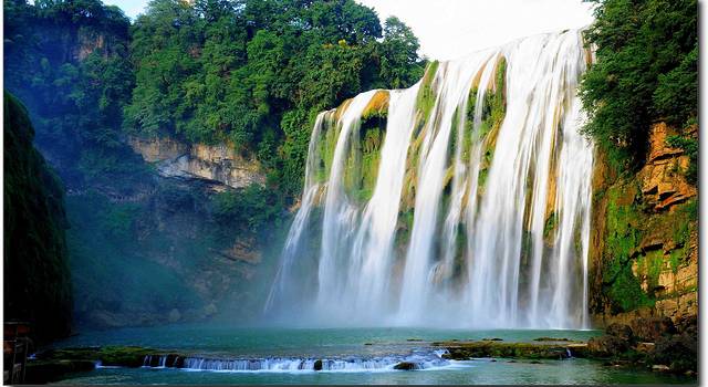 贵州之旅 壮观的黄果树瀑布 美丽的黔东南