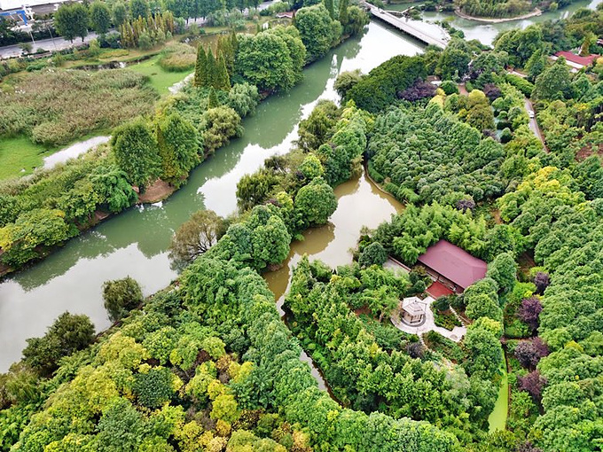 花溪国家城市湿地公园十里河滩景区图片