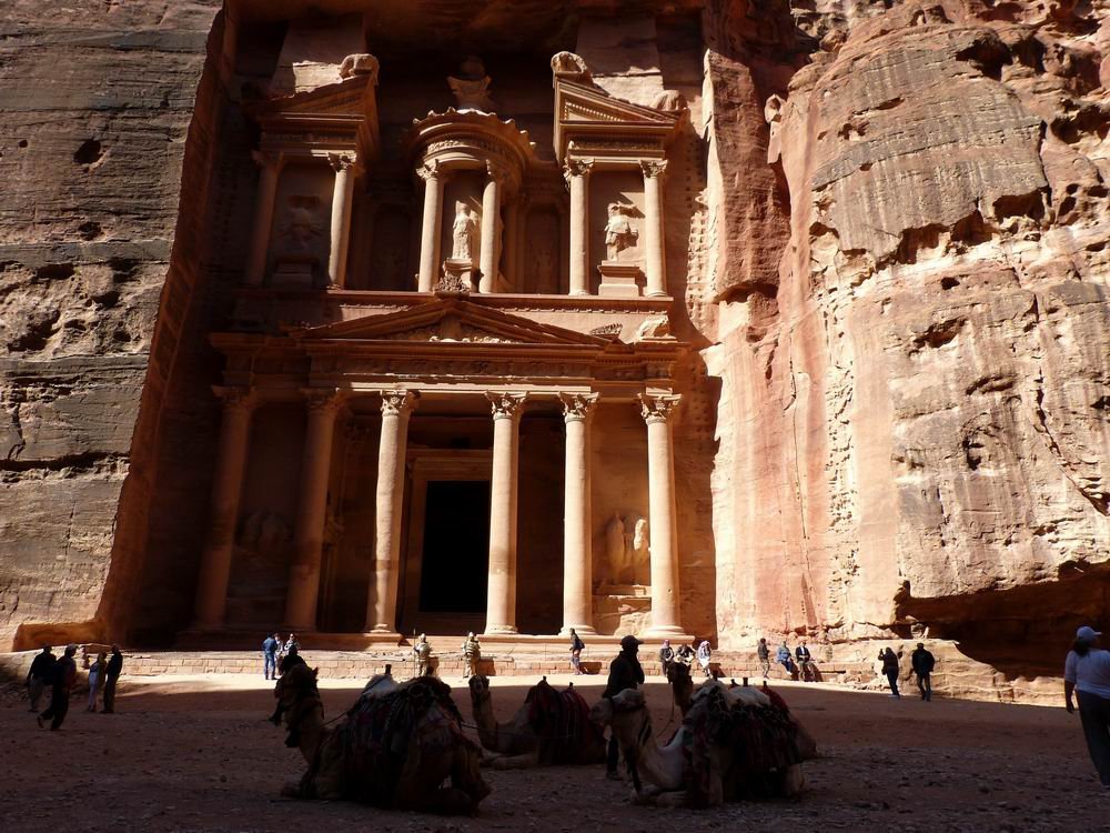 摄于约旦佩特拉世界文化遗产