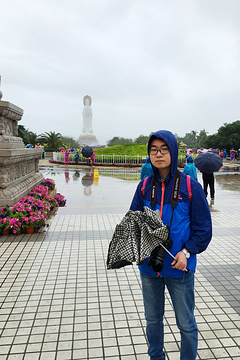 南山海上观音旅游景点攻略图