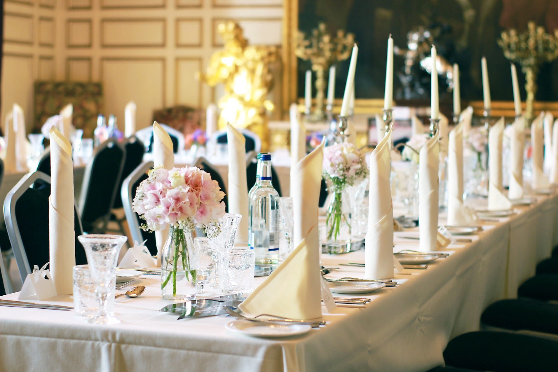 晚宴前也包含城堡参观的,还带一个穿骑士装的导游,在加一场布置豪华的