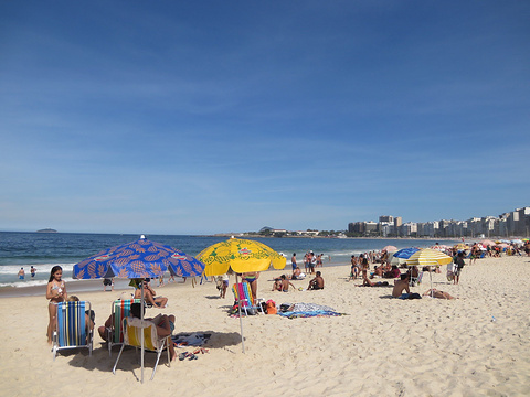 科帕卡巴纳海滩旅游景点攻略图