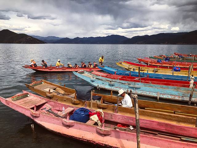 猪槽船游湖（大落水码头）