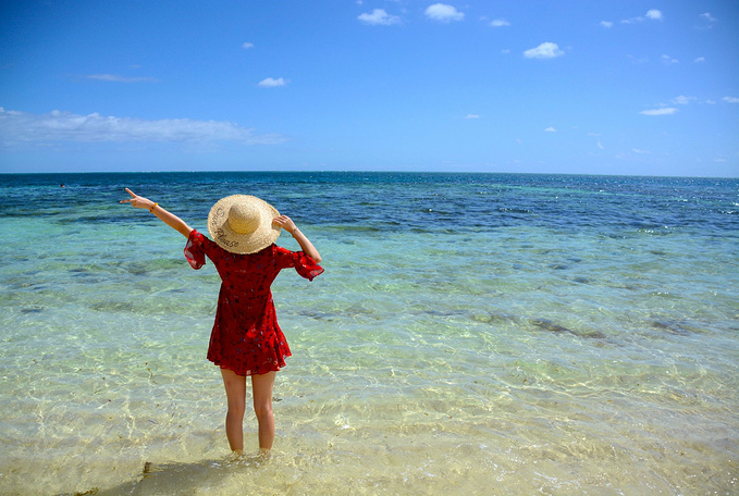 面朝大海,心向远方图片