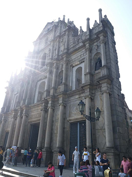 大三巴牌坊旅游景点攻略图