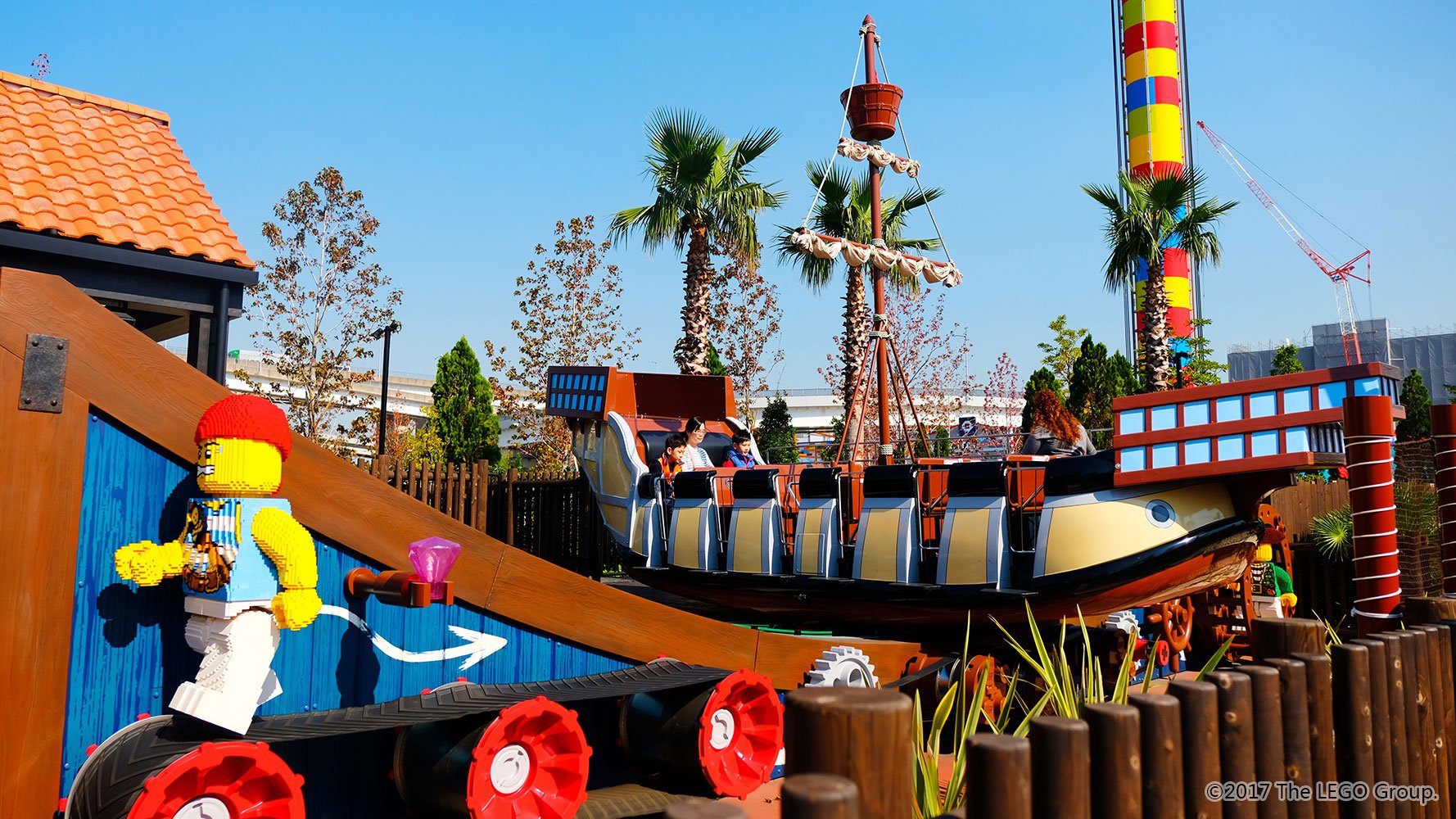 2018日本乐高乐园游玩攻略,用乐高积木搭建的