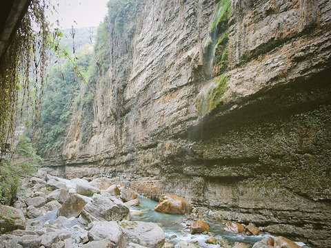 云龙河地缝旅游景点图片