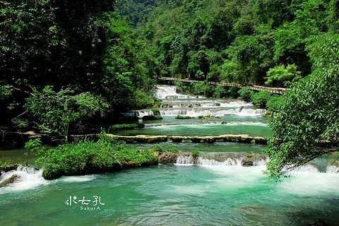 荔波小七孔景区旅游景点攻略图