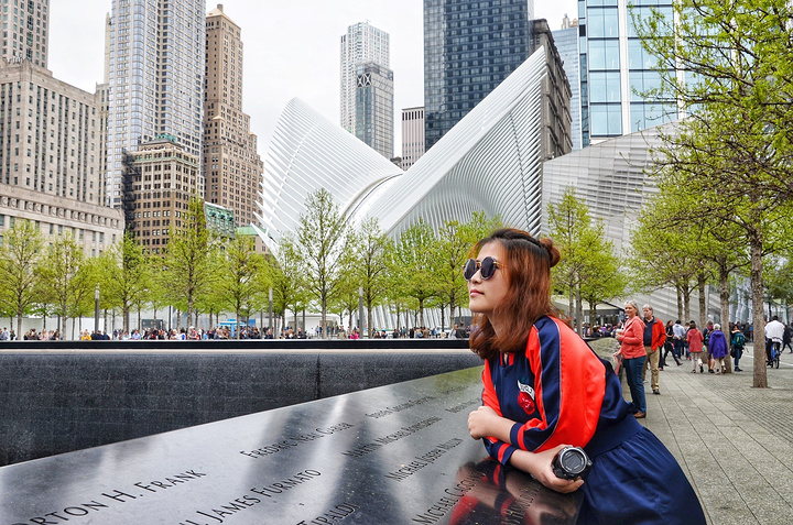 "3000多条生命的代价，世界上最高建筑的标志性建筑被化为废墟（献给那些已经牺牲和仍然坚持的人）_9/11纪念馆"的评论图片
