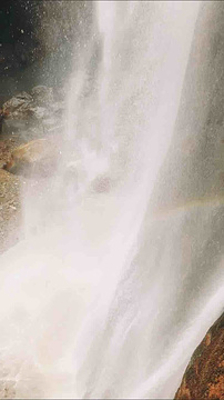 彩虹瀑布旅游景点攻略图