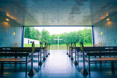 水之教堂旅游景点攻略图