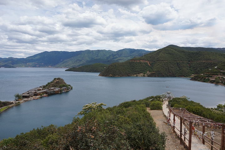 房东这的猪槽船上,喜鹊登顶.
