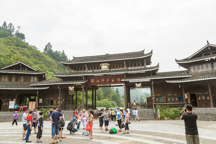在景区门口的停车场就有直接回凯里的车,所以完全不用再做景区车到