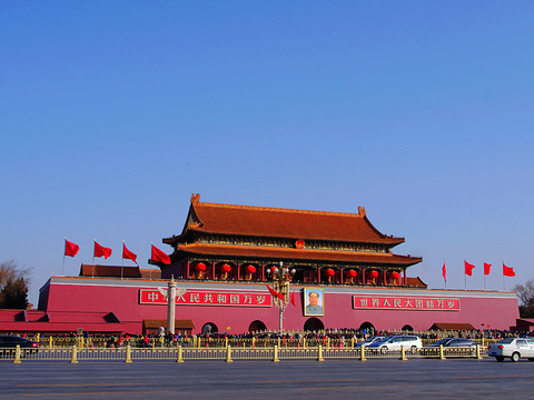 天安门广场旅游景点图片