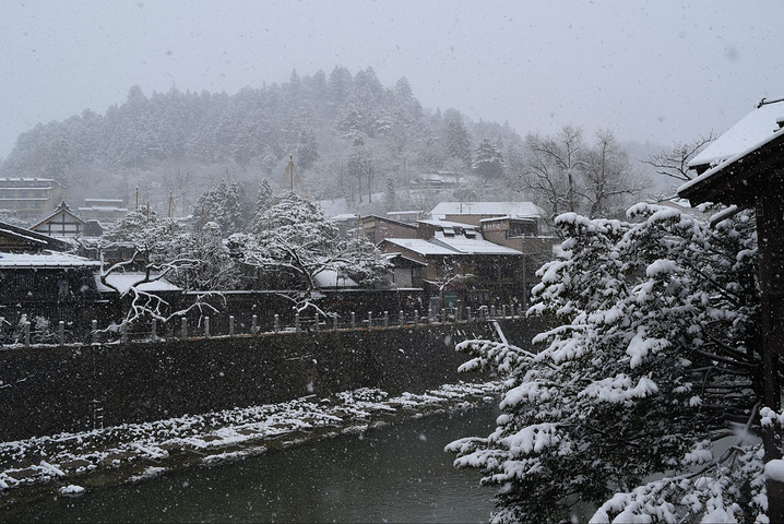 "神奇的是下起了雪，呈现出与昨日晶莹剔透完全不同的景色。天放晴啦_三町古街"的评论图片