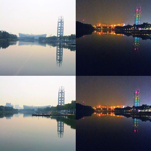 2023为了拍白天和晚上的夜景,晚上不嫌远,特意跑到这里来拍的照片,像素比较渣,表介意。真的觉得很美_鸟巢(国家体育场)-评论-去哪儿攻略