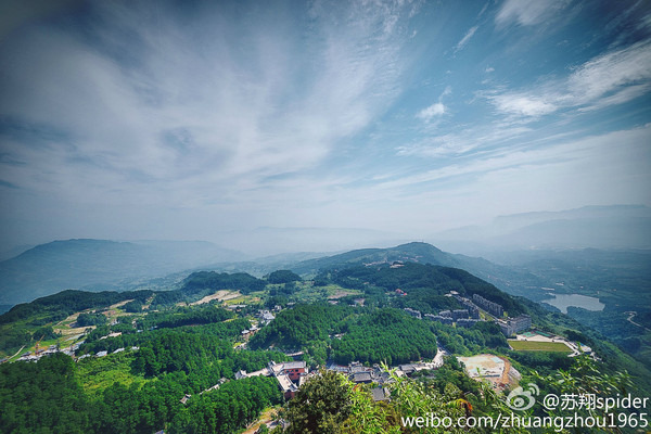 走进重庆魅力綦江,登传奇古剑山游美丽花坝