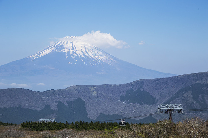 大涌谷是箱根著名的观光景点,是大约40万年前箱根火山活动的末期,神山