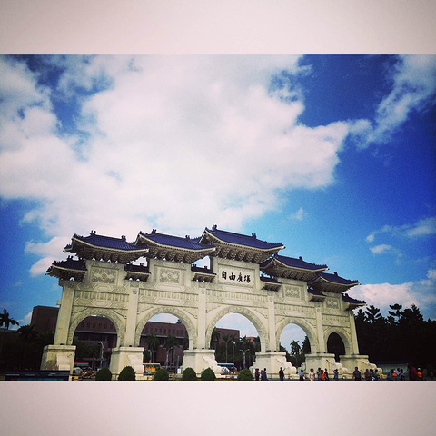 2017第一站中正纪念堂,广场的面积估计是台北