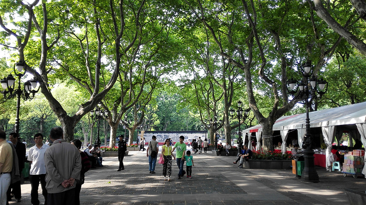 "说起鲁迅公园，还是个非常有故事的公园，曾经震撼东南亚的抗日义士尹奉吉"虹口公园炸弹案"事件就发生在此_鲁迅公园"的评论图片