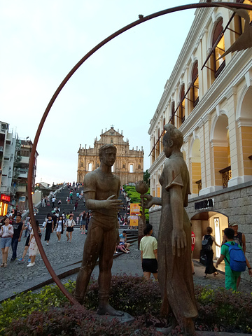 2017.三巴,是澳门的标志性建筑物之一,这里在2